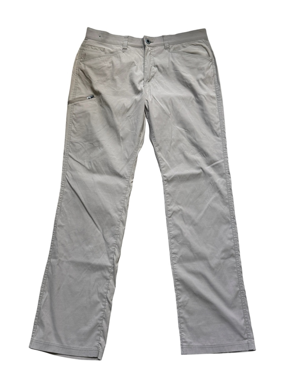 Orvis Men Performance Travel Pants 36x34 Beige Stretch Hiking Golf Casual Pants